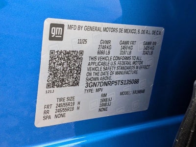 2026 Chevrolet Equinox EV 4dr LT2 w/PDE