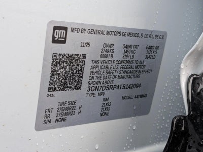 2026 Chevrolet Equinox EV 4dr RS