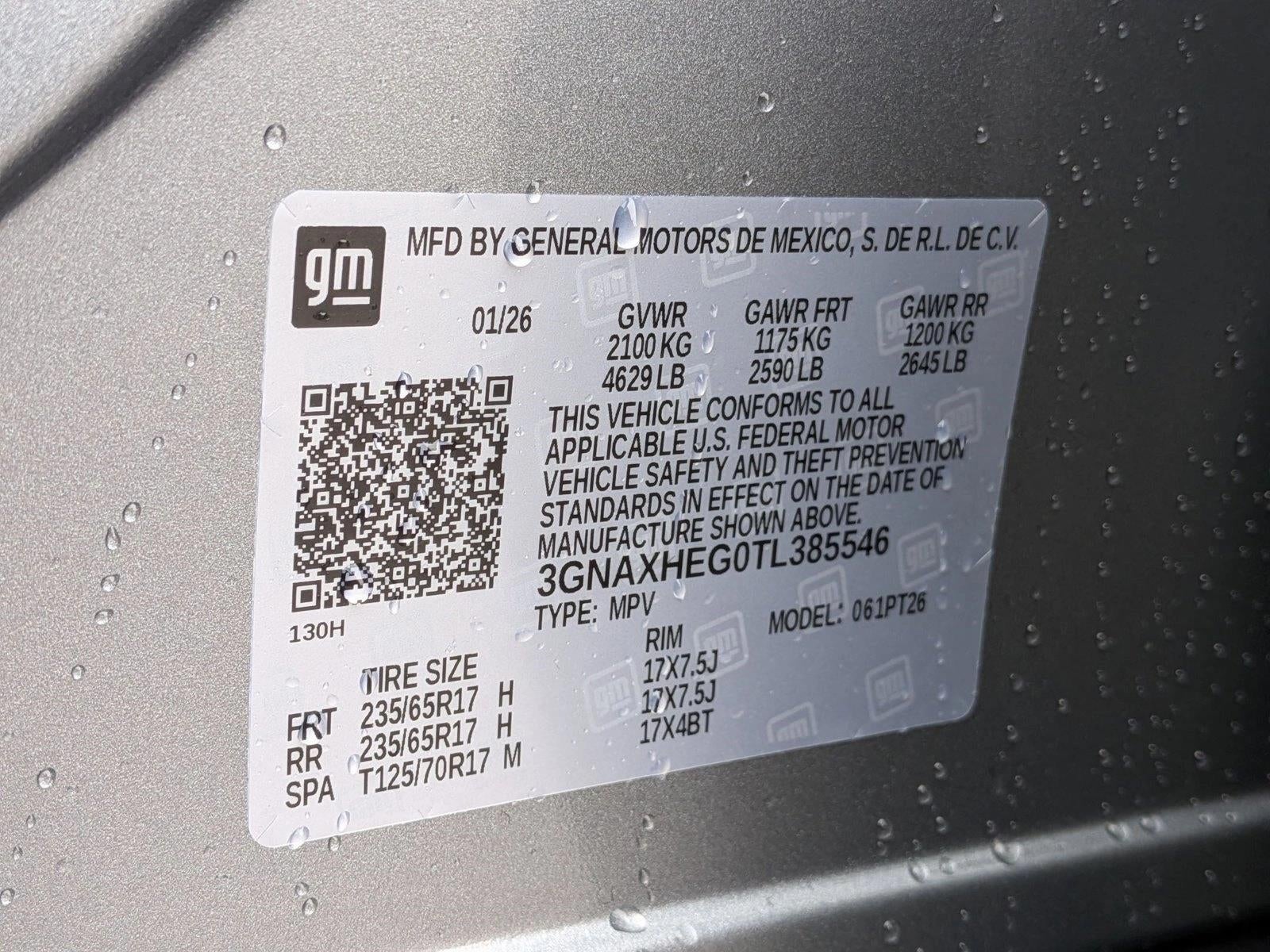 2026 Chevrolet Equinox FWD LT