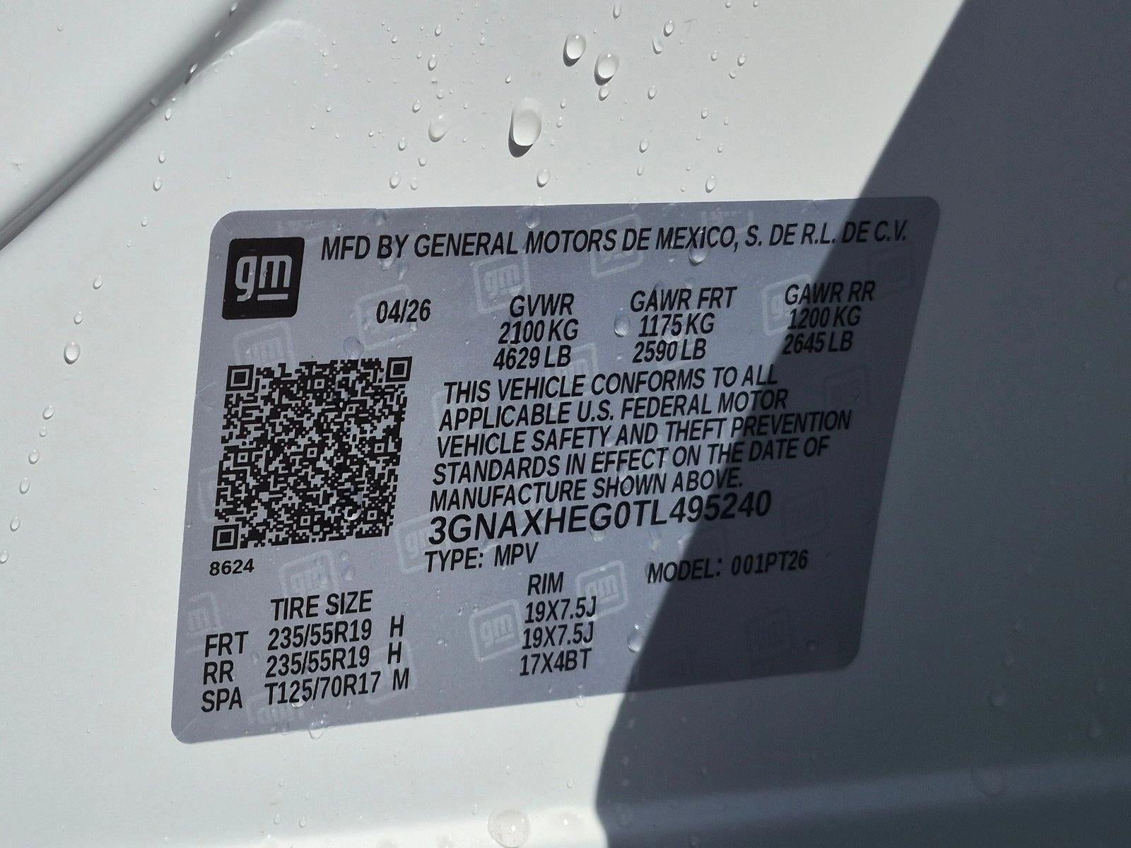 2026 Chevrolet Equinox FWD LT
