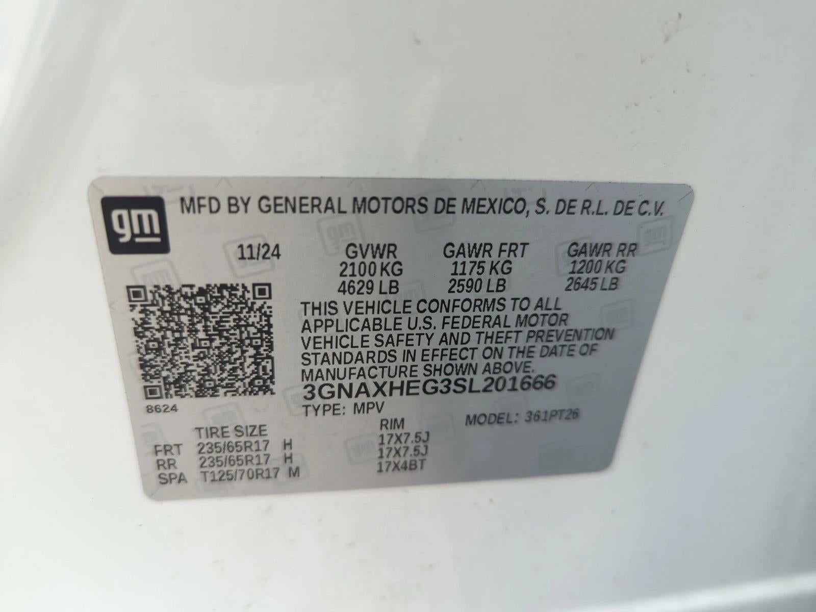 2025 Chevrolet Equinox FWD LT