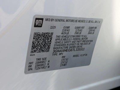 2026 Chevrolet Equinox FWD LT