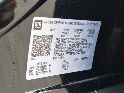 2026 Chevrolet Equinox FWD LT