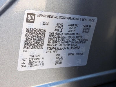 2026 Chevrolet Equinox FWD RS