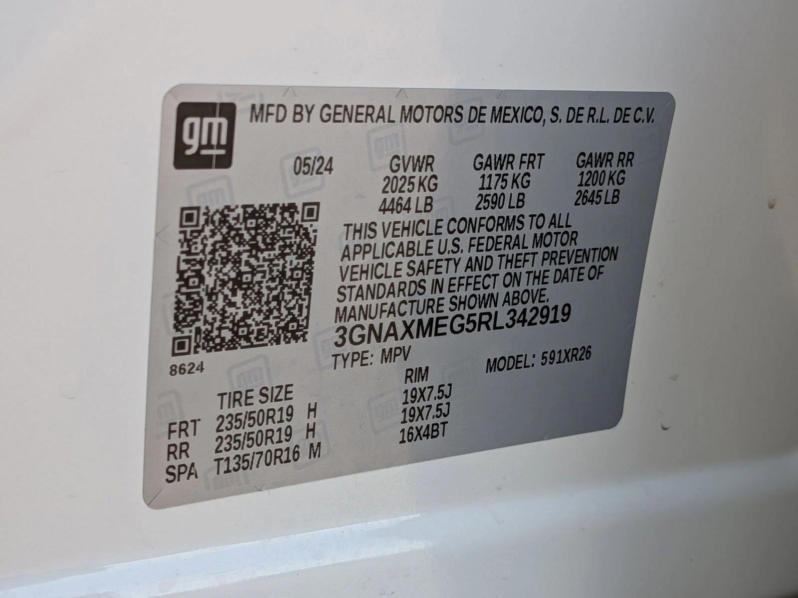 2024 Chevrolet Equinox FWD RS