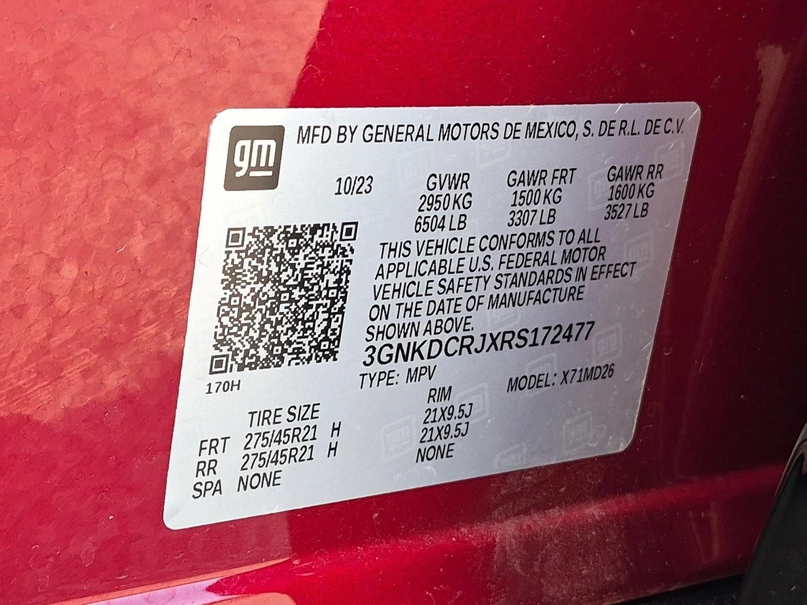 2024 Chevrolet Blazer EV RS eAWD