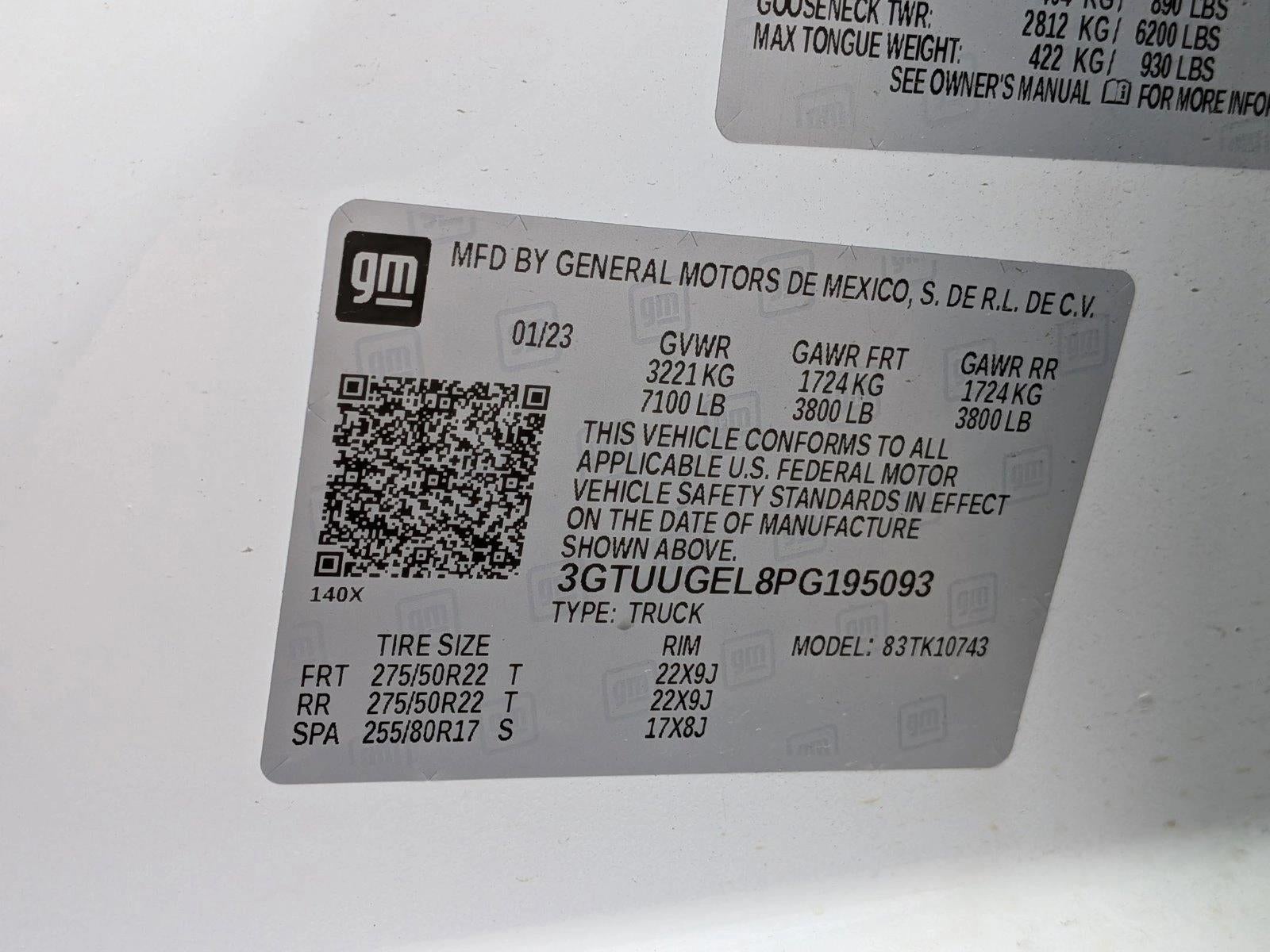 2023 GMC Sierra 1500 Crew Cab Standard Box 4-Wheel Drive Denali