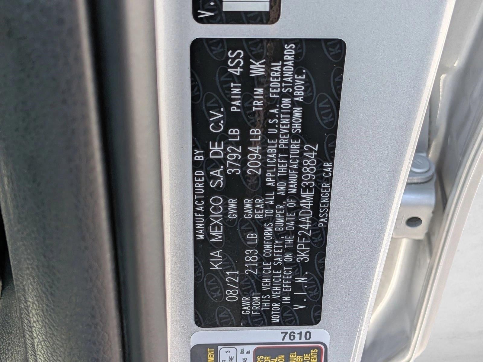 2021 Kia Forte LXS IVT