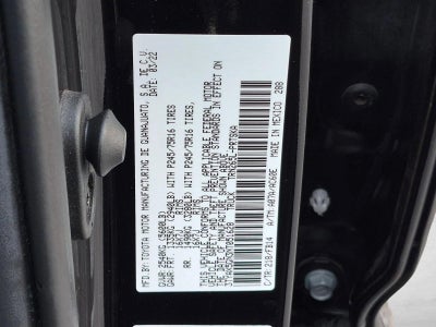 2022 Toyota Tacoma 2WD SR Double Cab 5' Bed I4 AT (GS)