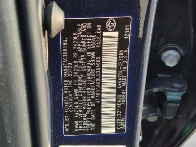 2020 Toyota Camry SE Auto (SE)