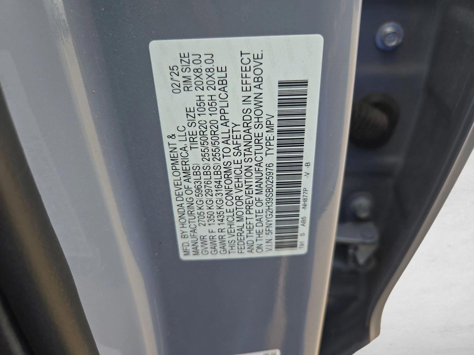 2025 Honda Pilot Sport 2WD