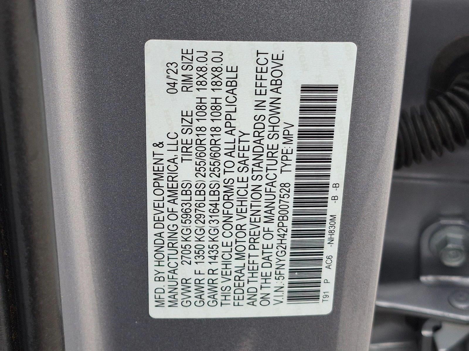 2023 Honda Pilot EX-L 8 Passenger 2WD
