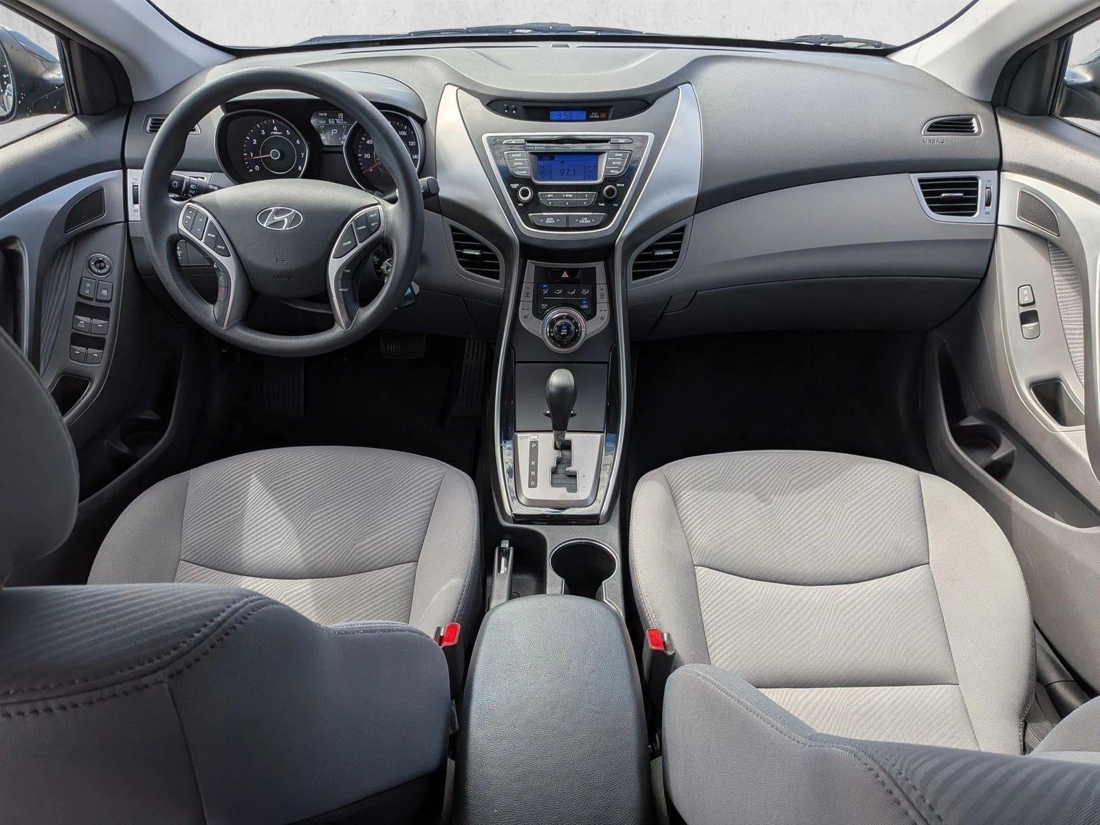2013 Hyundai Elantra 4dr Sdn Auto GLS PZEV