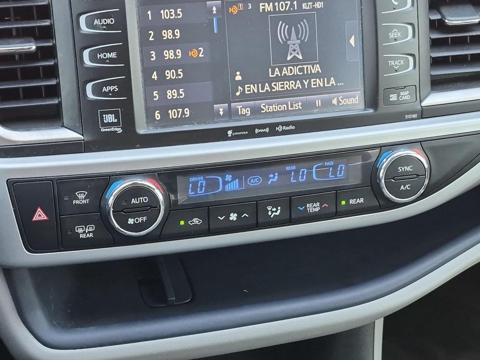 2017 Toyota Highlander Hybrid Hybrid Limited V6 AWD (Natl)