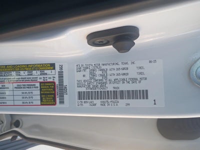 2026 Toyota Tundra 4WD 4WD Platinum CrewMax 5.5' Bed (Natl)