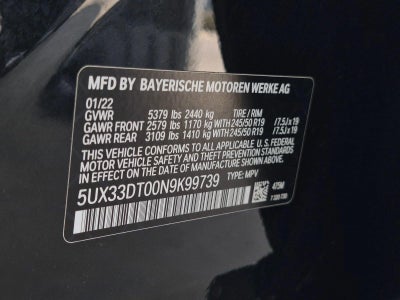 2022 BMW X4 Sports Activity Coupe