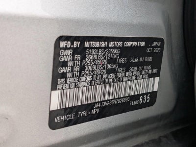 2024 Mitsubishi Outlander SE FWD