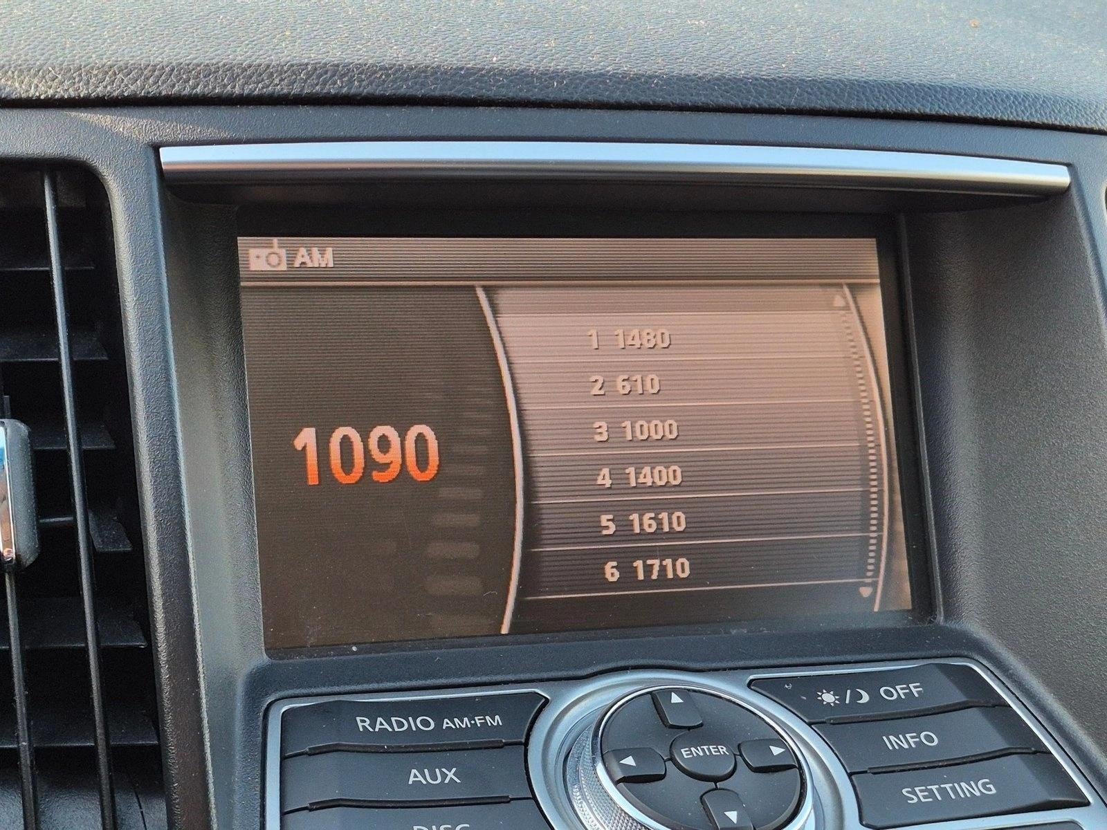 2012 INFINITI G25 Journey