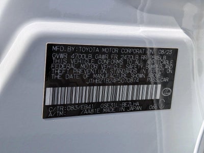 2023 Lexus IS F SPORT Design RWD