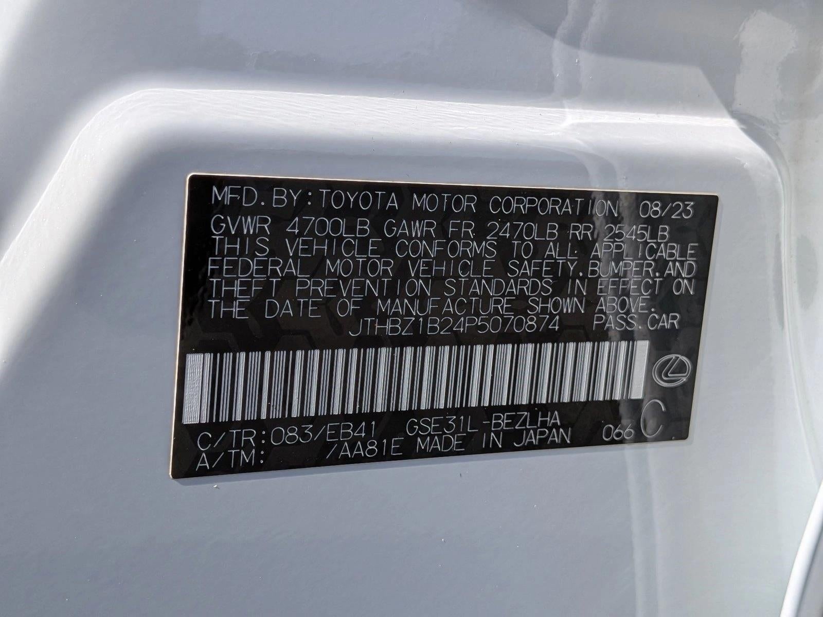 2023 Lexus IS F SPORT Design RWD