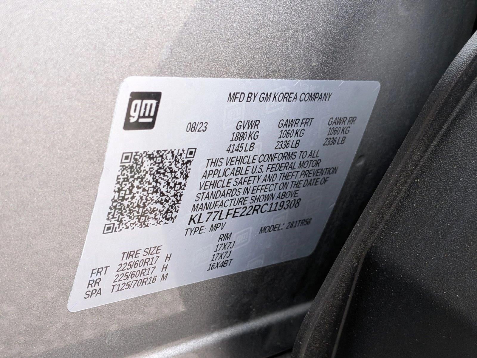 2024 Chevrolet Trax FWD 4dr LS