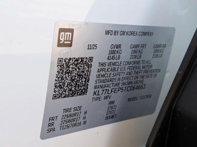 2026 Chevrolet Trax FWD 4dr LS