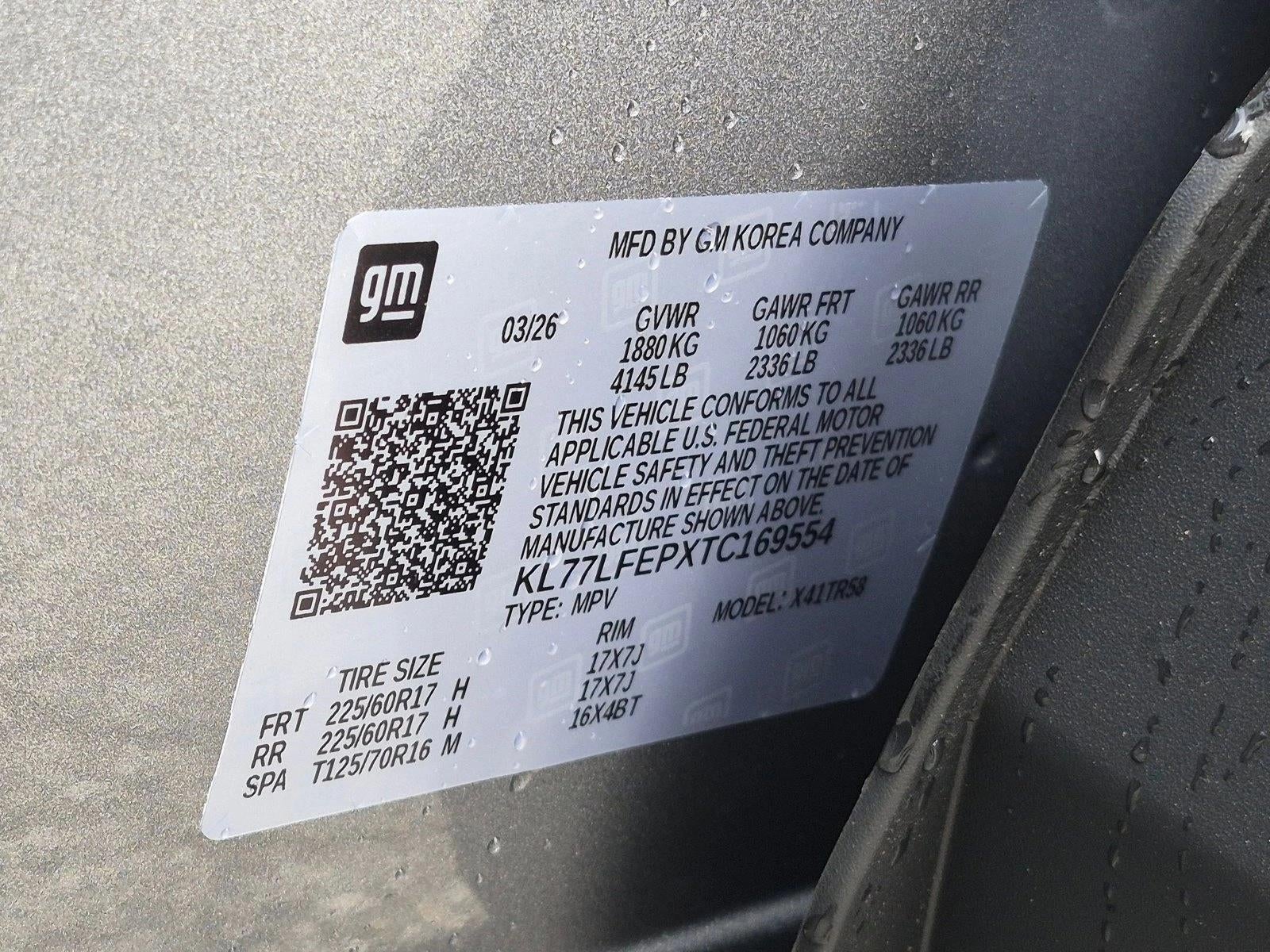 2026 Chevrolet Trax FWD 4dr LS