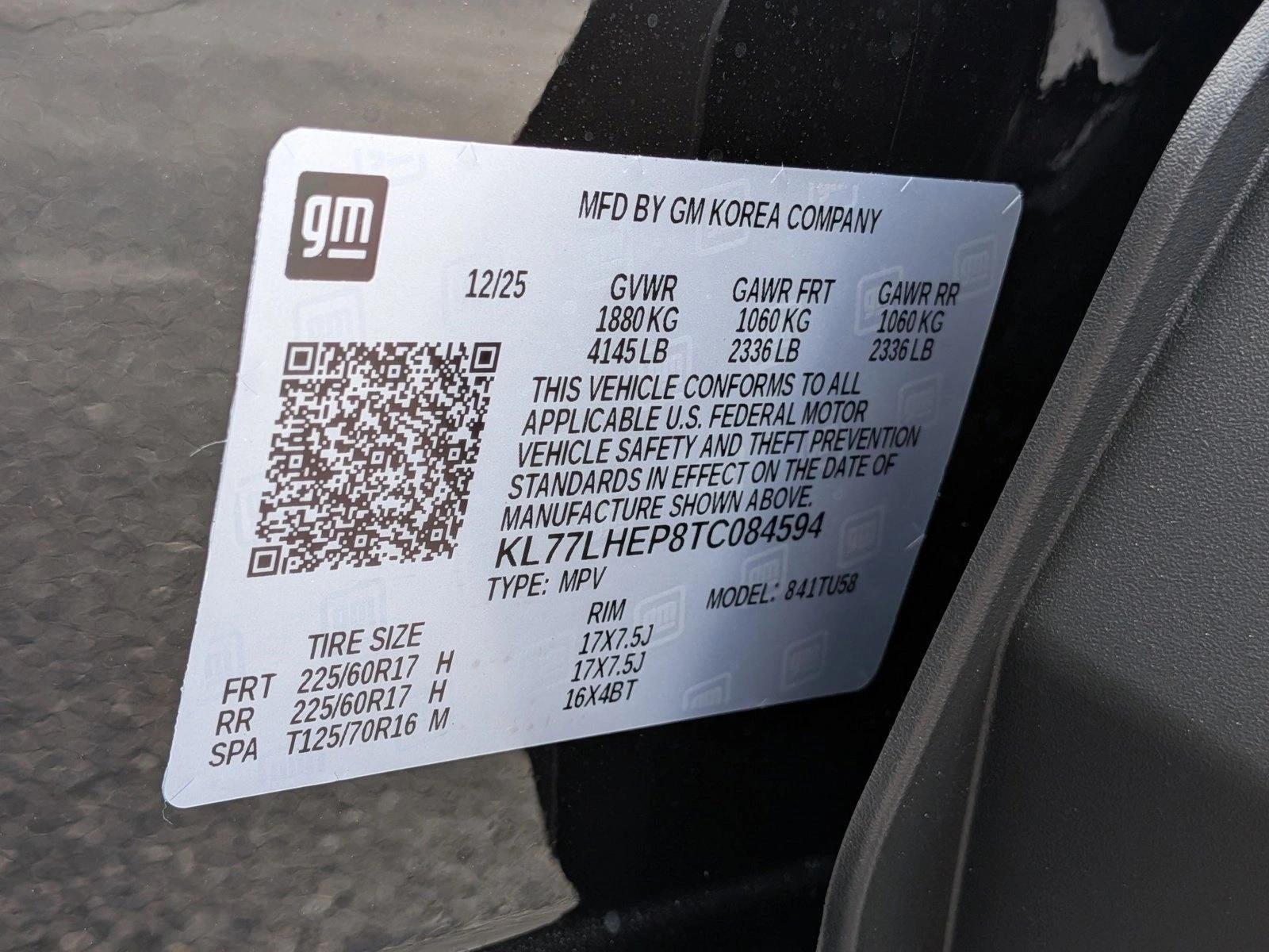 2026 Chevrolet Trax FWD 4dr LT