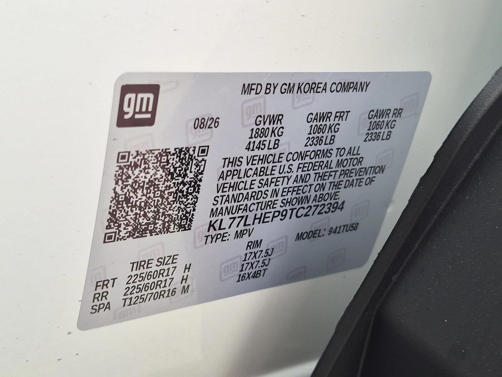 2026 Chevrolet Trax FWD 4dr LT