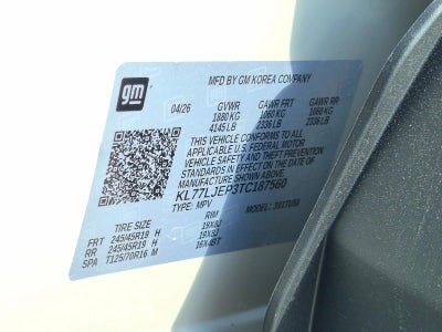 2026 Chevrolet Trax FWD 4dr 2RS
