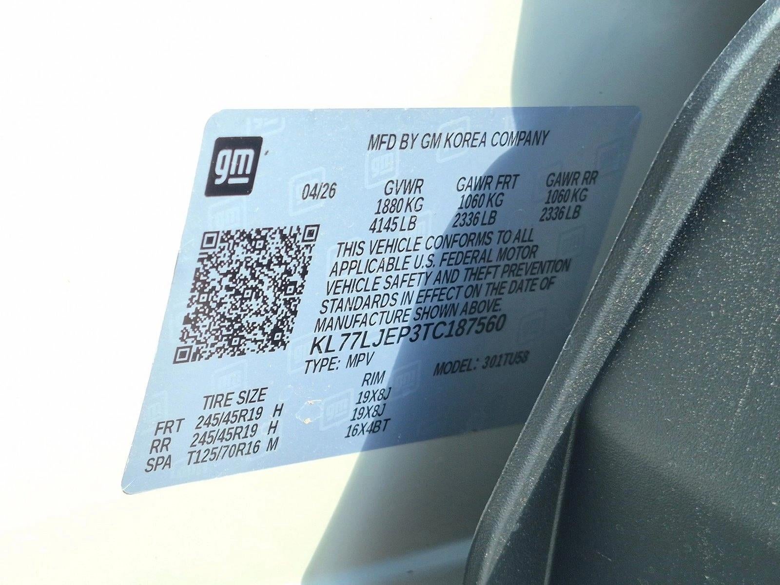 2026 Chevrolet Trax FWD 4dr 2RS