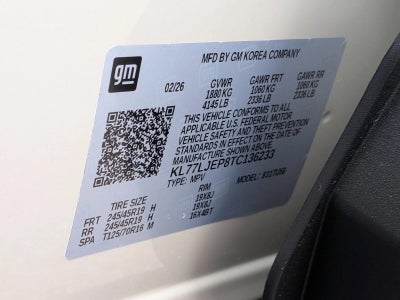 2026 Chevrolet Trax FWD 4dr 2RS