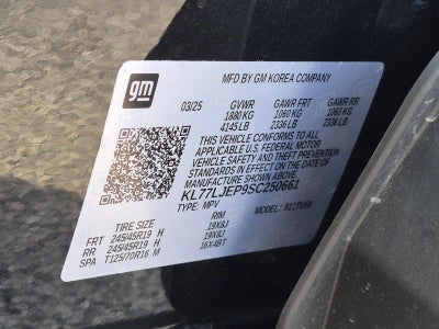 2025 Chevrolet Trax FWD 4dr 2RS