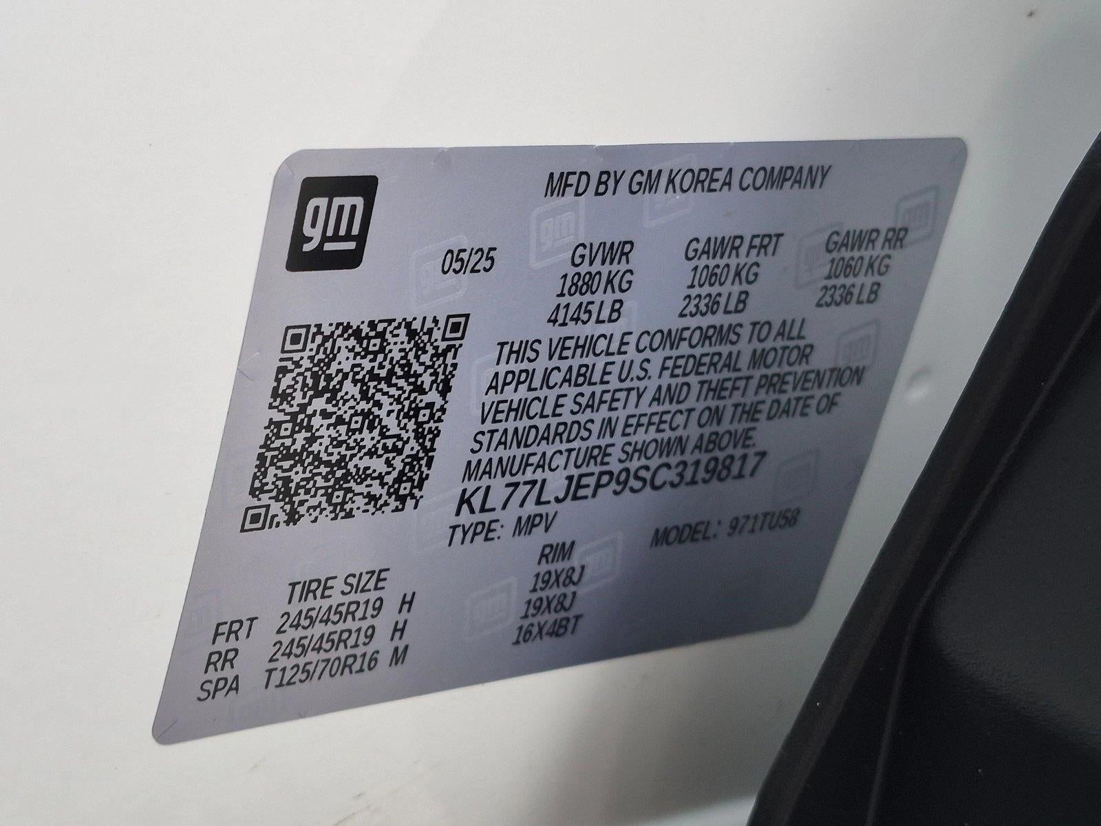 2025 Chevrolet Trax FWD 4dr 2RS