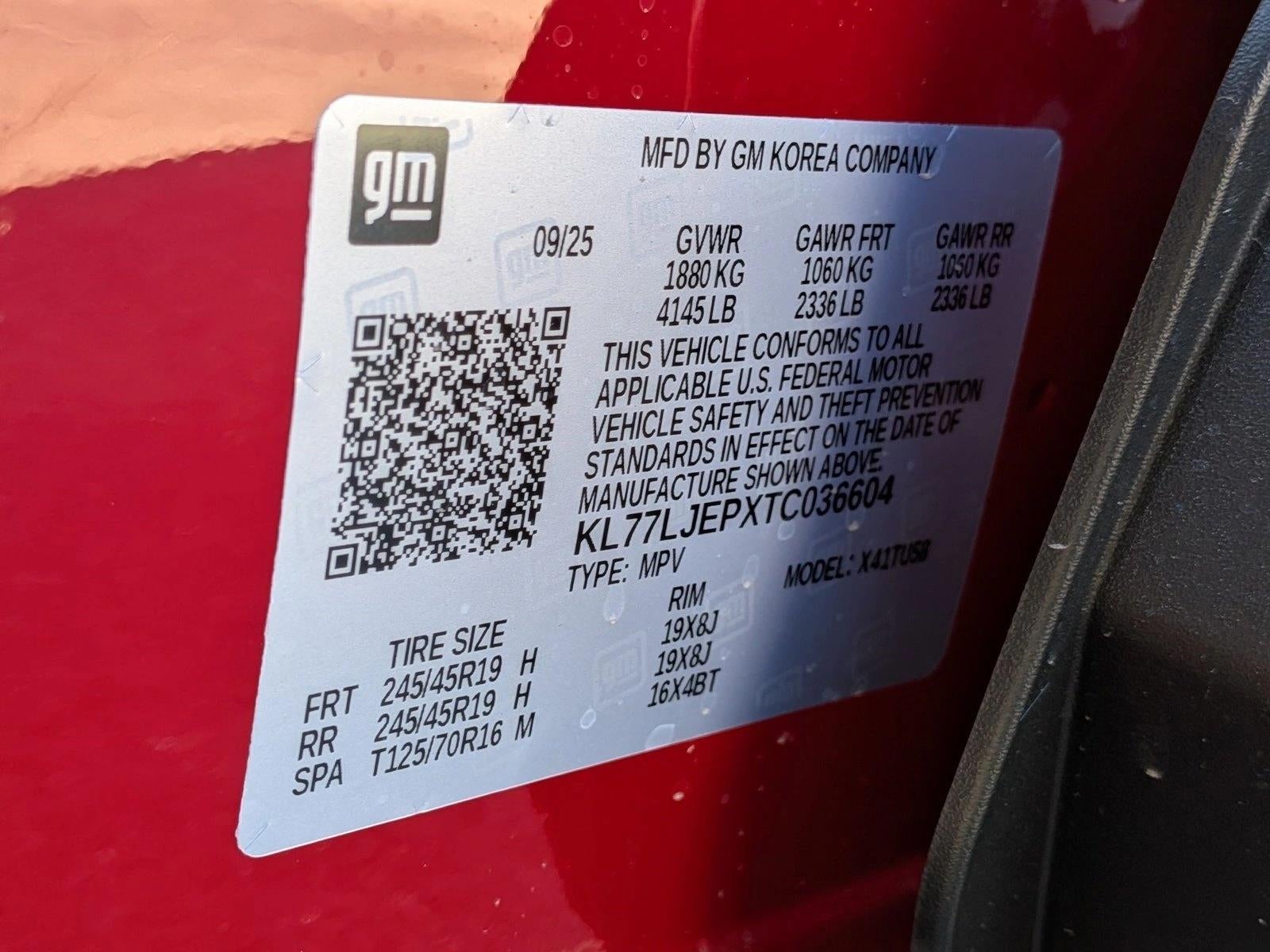 2026 Chevrolet Trax FWD 4dr 2RS