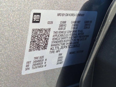2026 Chevrolet Trax FWD 4dr 2RS