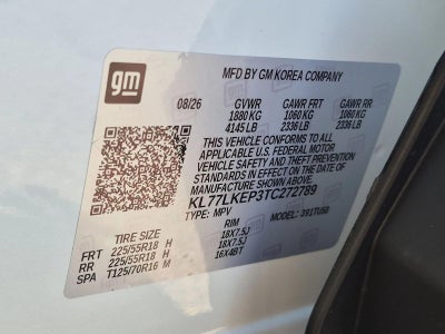 2026 Chevrolet Trax FWD 4dr ACTIV