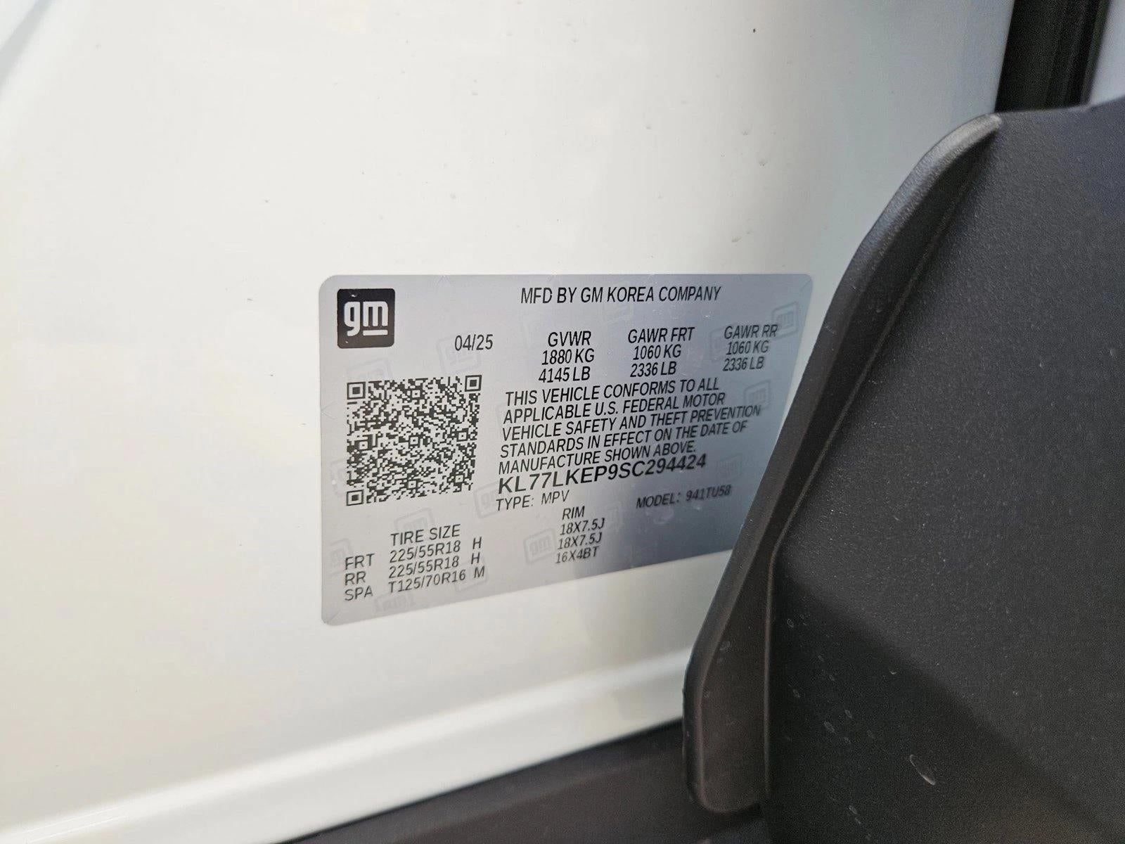 2025 Chevrolet Trax FWD 4dr ACTIV