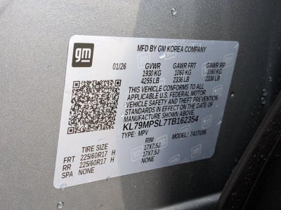 2026 Chevrolet Trailblazer FWD 4dr LT