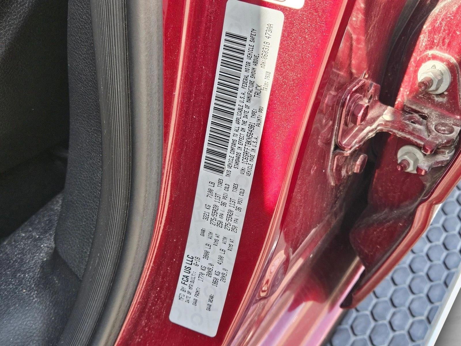 2019 RAM 1500 Big Horn/Lone Star Crew Cab 4x4 5'7" Box