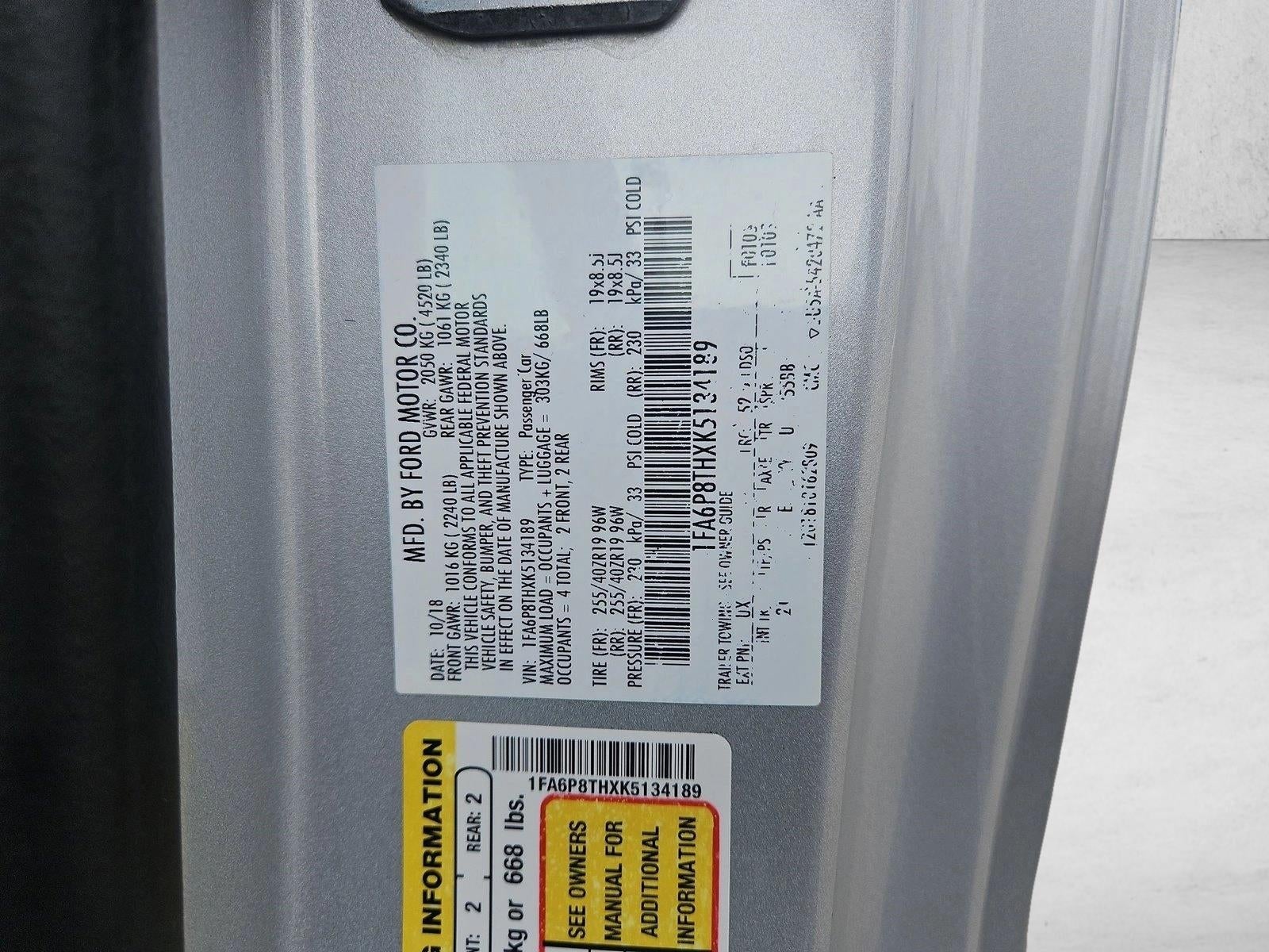 2019 Ford Mustang EcoBoost