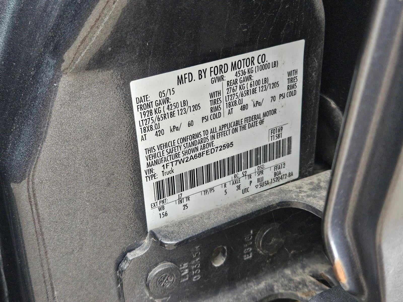 2015 Ford Super Duty F-250 SRW XL