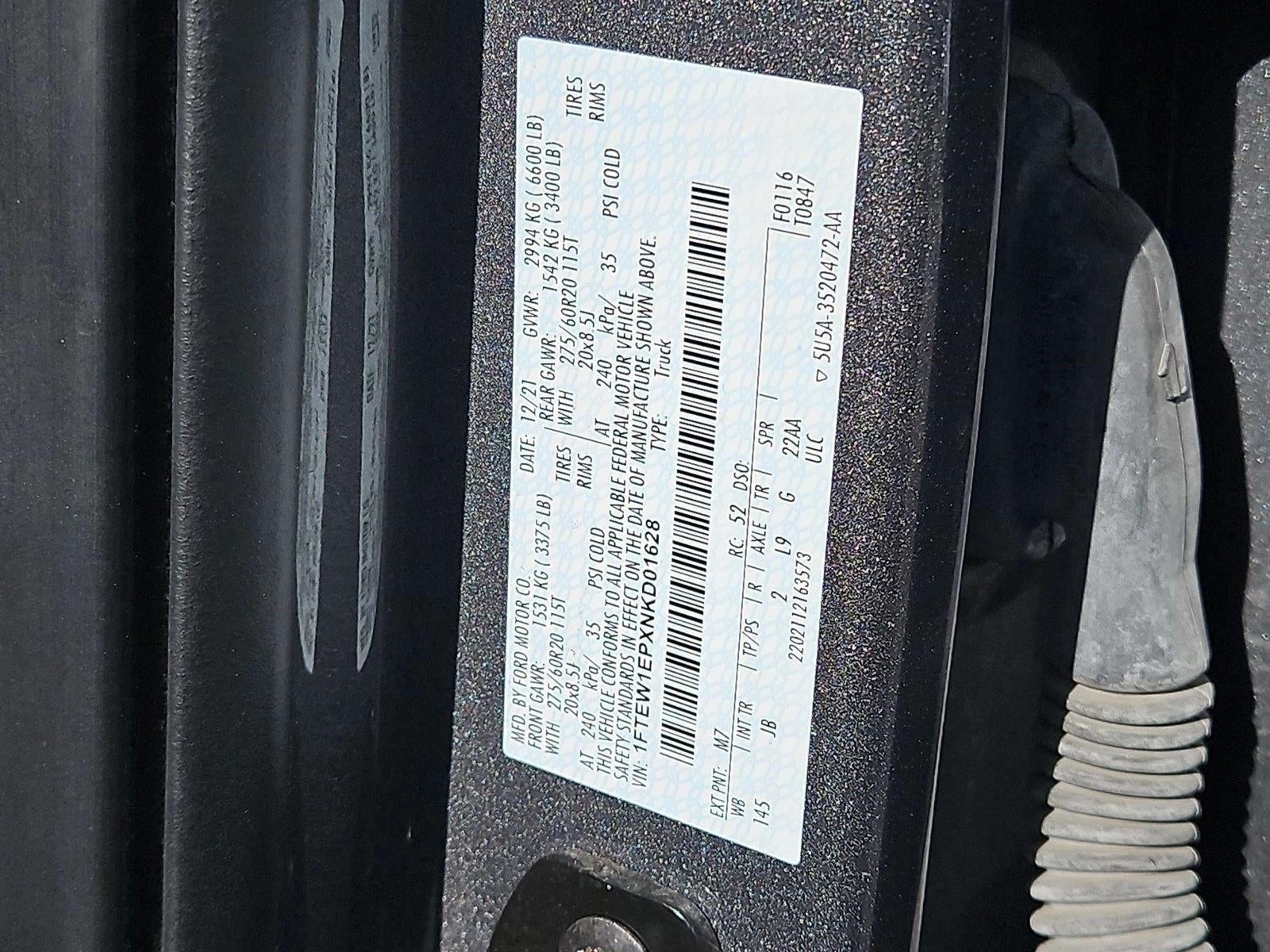 2022 Ford F-150 XL