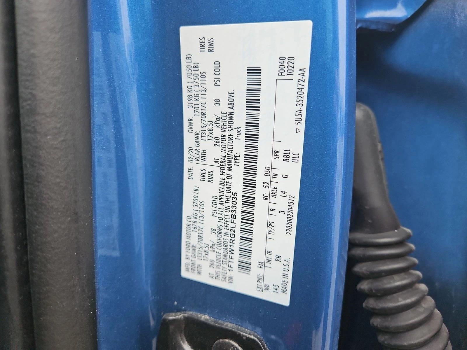 2020 Ford F-150 Raptor