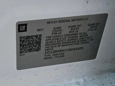 2018 Chevrolet Sonic LS