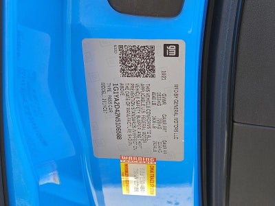 2022 Chevrolet Corvette Stingray 1LT