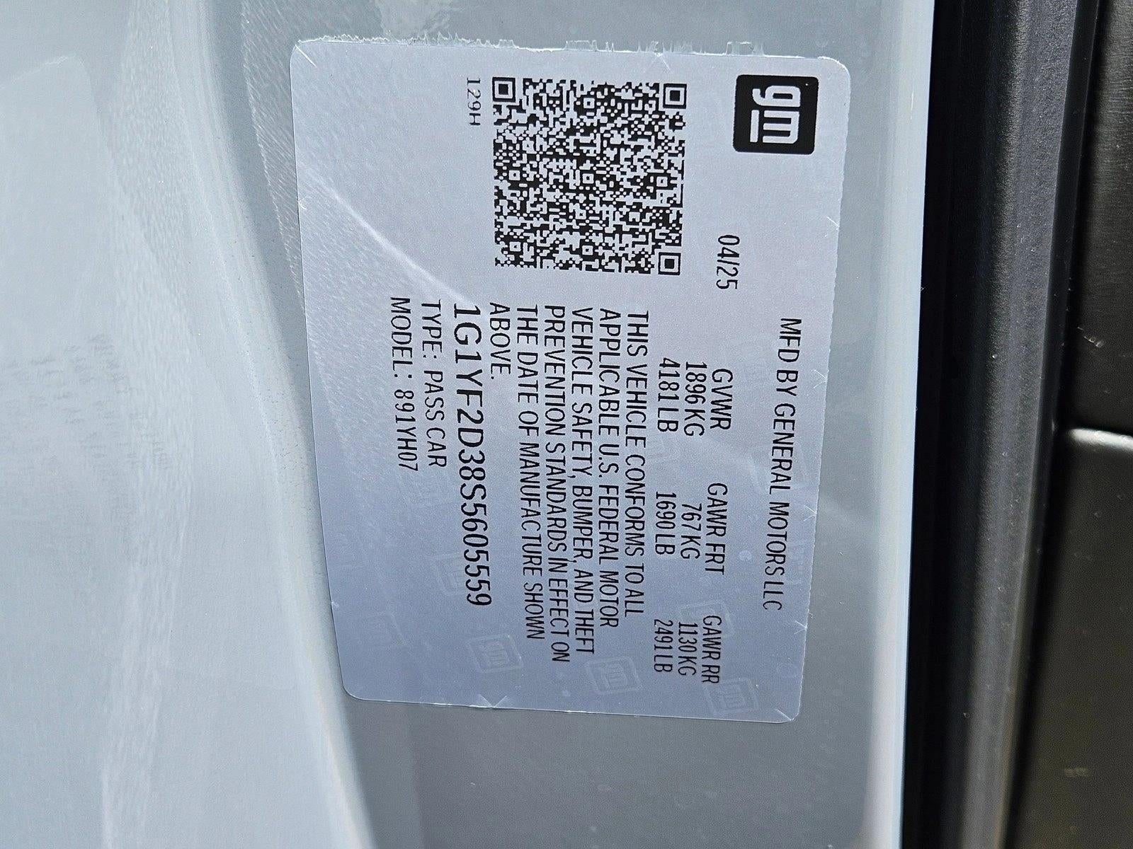 2025 Chevrolet Corvette Z06 3LZ