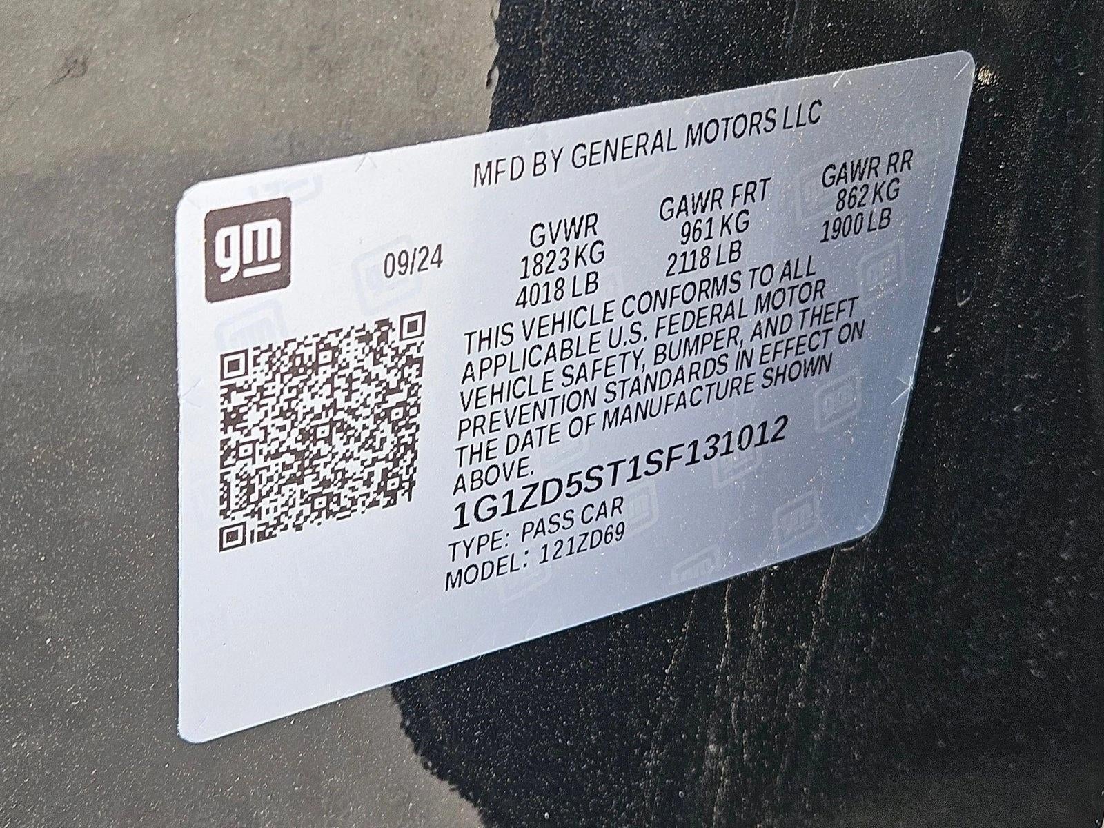 2025 Chevrolet Malibu 1LT