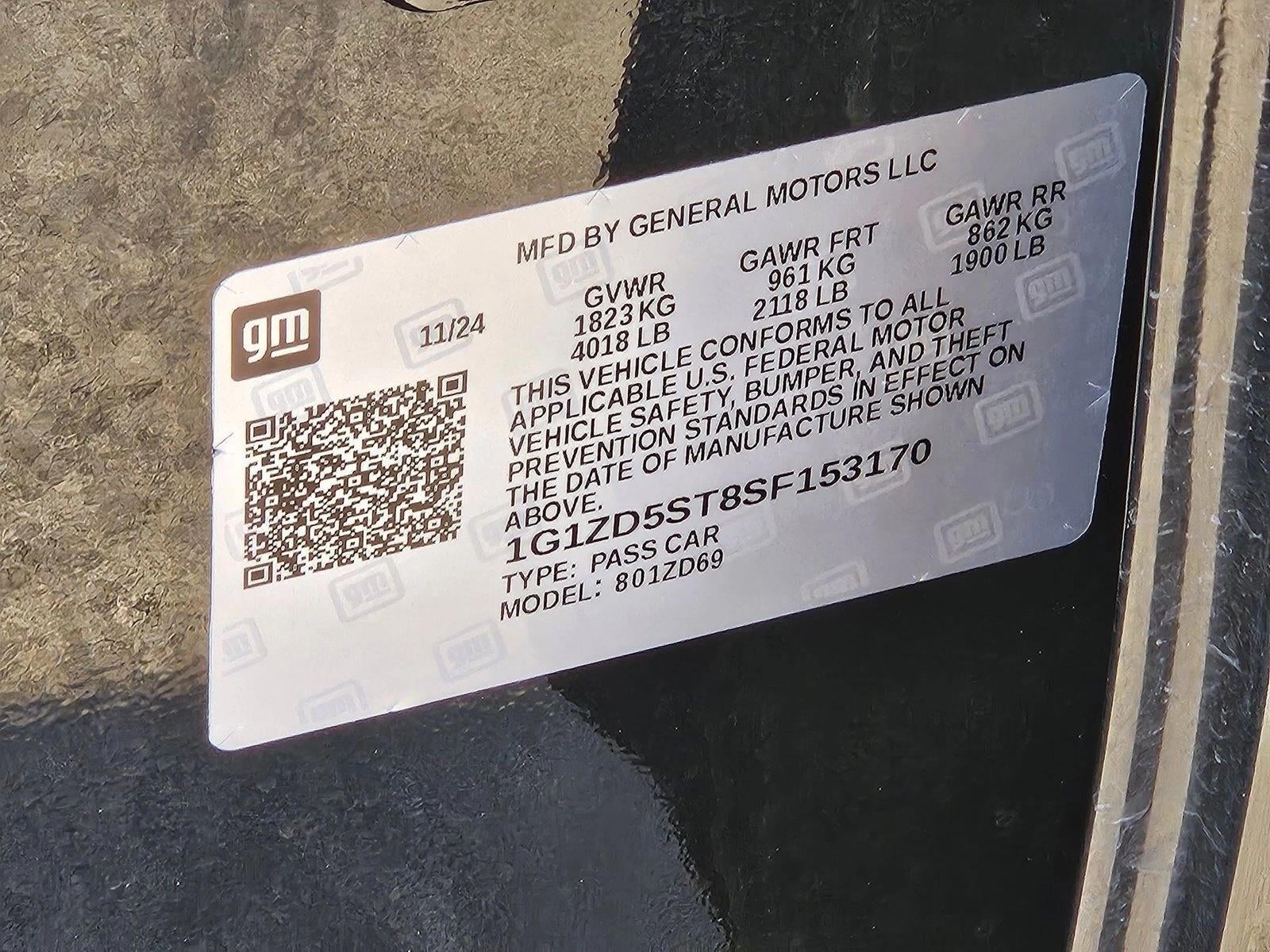 2025 Chevrolet Malibu 1LT