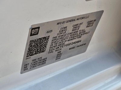 2025 Chevrolet Silverado 2500 HD ZR2